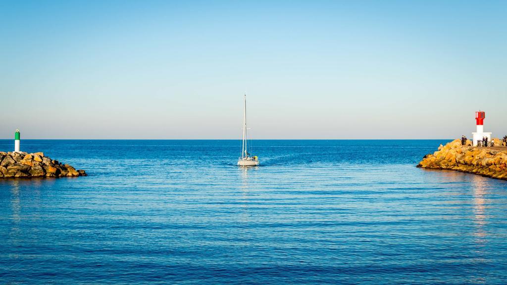 Hotel Aquarius Canet-en-Roussillon Dış mekan fotoğraf